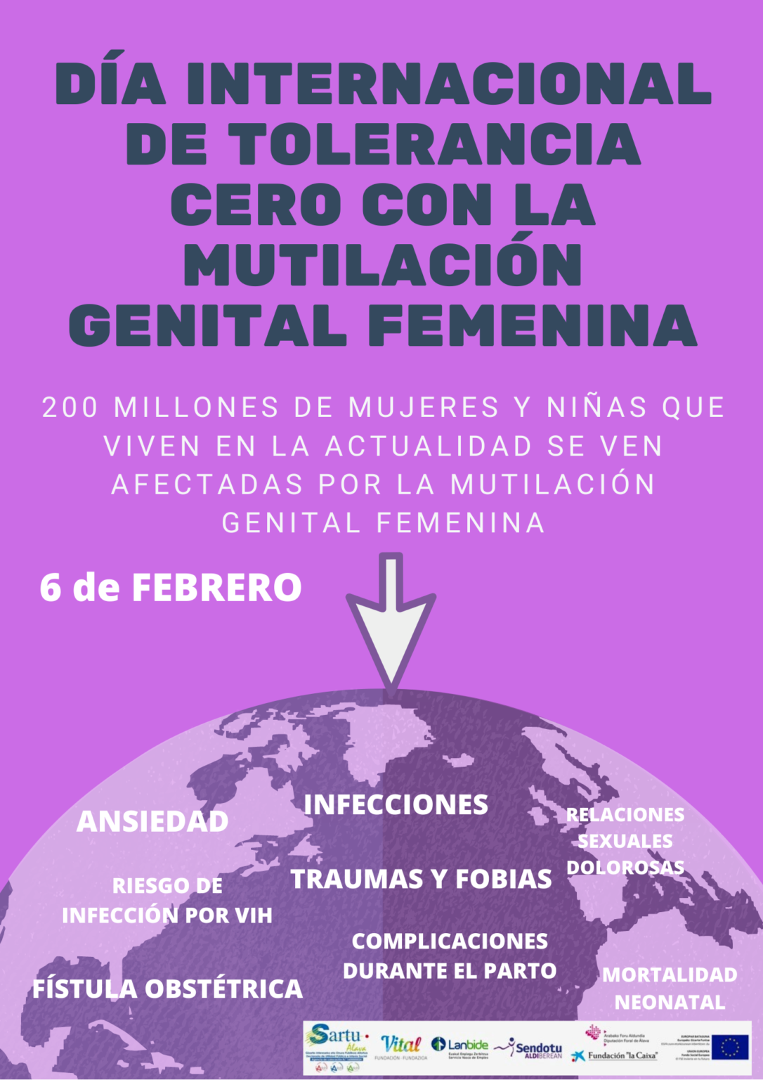 6f DÍa Internacional De Tolerancia Cero Con La MutilaciÓn Genital Femenina Sartu Álava 0360